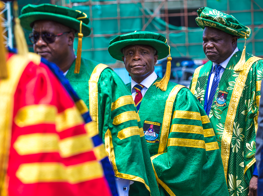 VP Osinbajo Attends 23rd Convocation Ceremony Of Lagos State University, LASU On 16/05/2019
