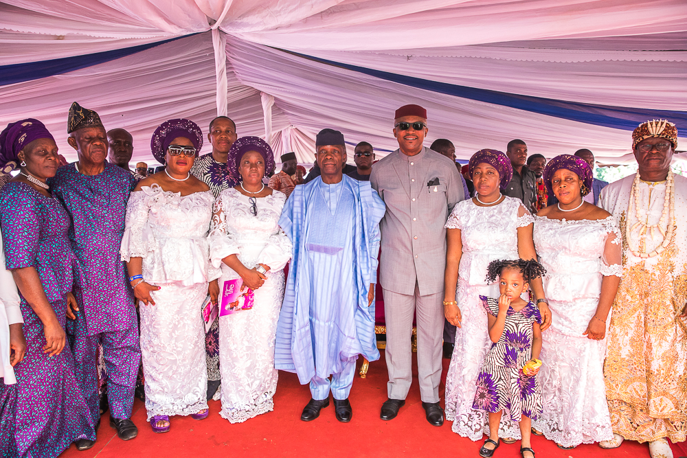 VP Osinbajo Attends Funeral Ceremony Of Madam Florence Agbonna Nneli In Anambra On 18/05/2019