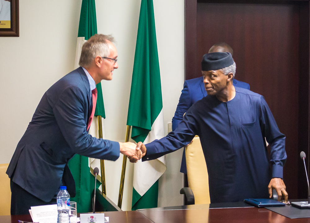 VP Osinbajo Receives Members Of The Nigeria – France Investment Forum Delegation On 20/06/2019