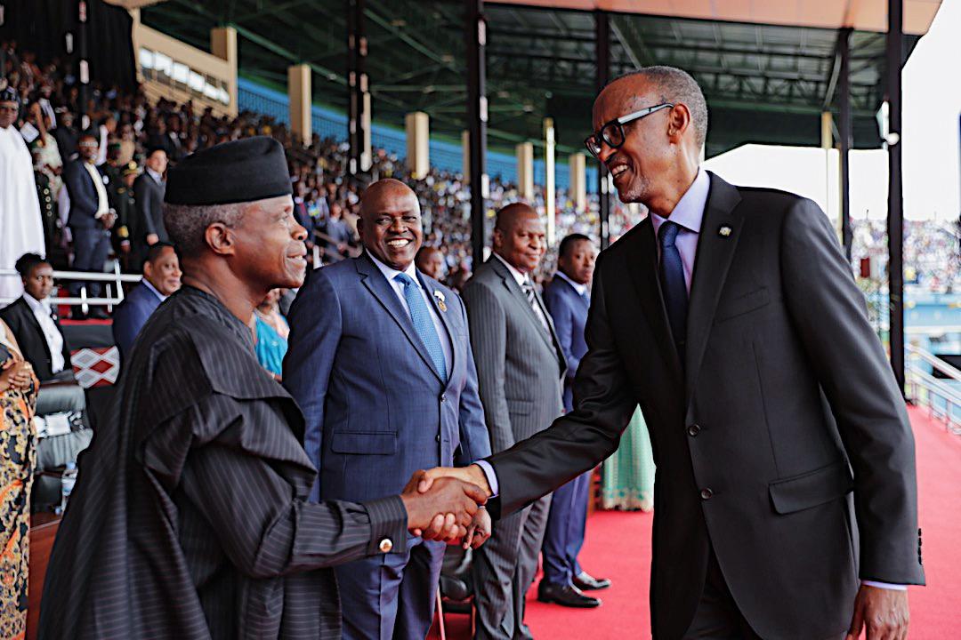 VP Osinbajo Attends The 25th Anniversary Of The Liberation Day In Rwanda On 04/07/2019