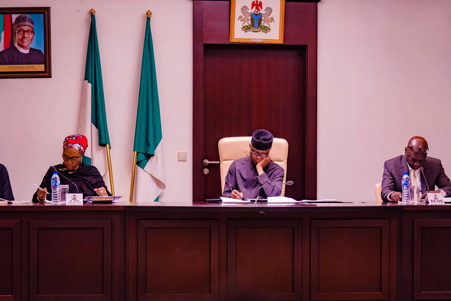 VP Osinbajo Presides Over First Economic Management Team Meeting Of President Buhari’s 2nd Term On 28/08/2019