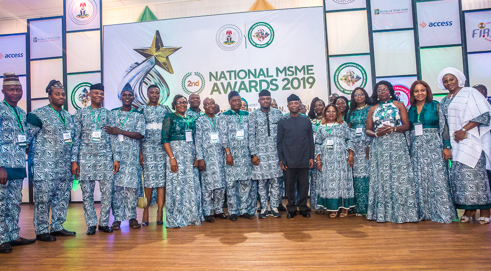 VP Osinbajo Attends 2nd National Micro, Small & Medium Enterprise (MSME) Awards 2019 On 01/08/2019
