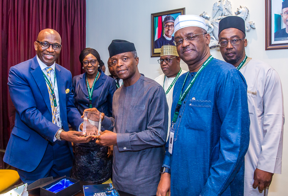 VP Osinbajo Receives Members Of Nigeria Liquefied Natural Gas (LNG) Led By Mr. Tony Attah, On 06/08/2019