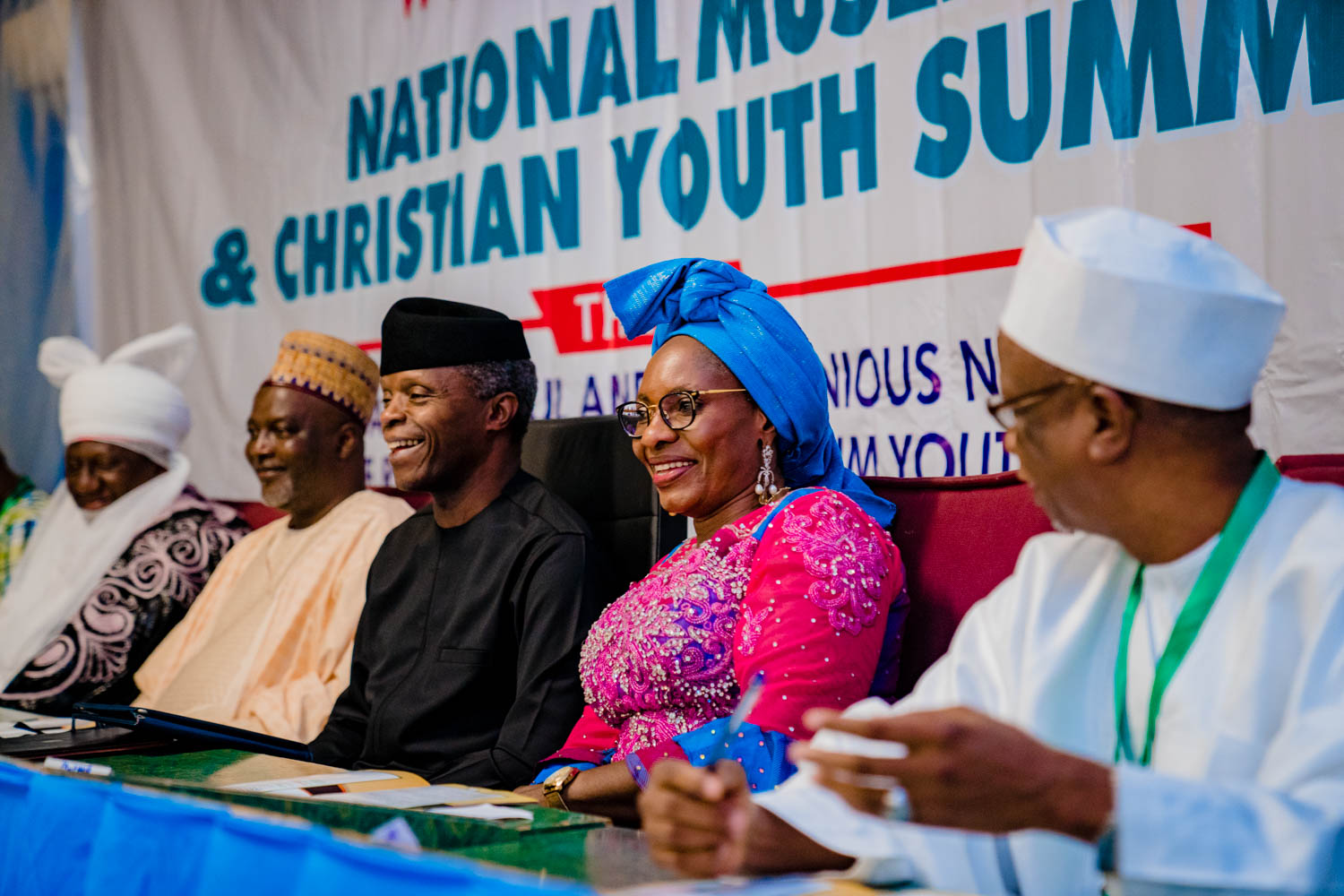 VP Osinbajo Attends National Muslim & Christian Youth Summit On 29/08/2019