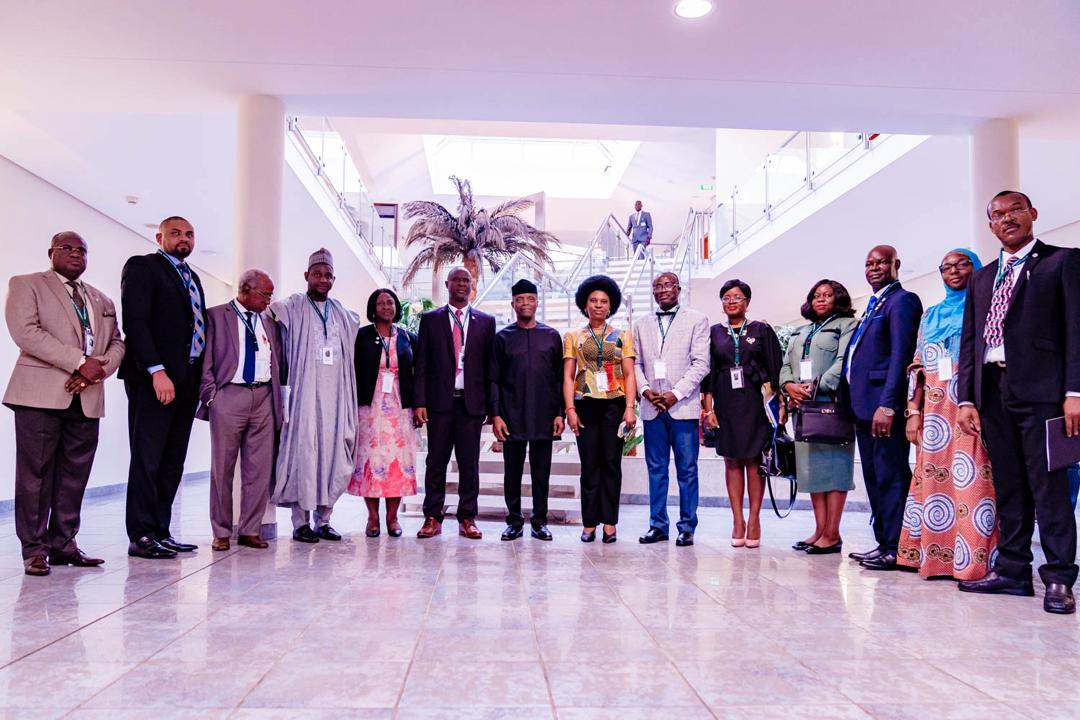 VP Osinbajo Receives Delegation From Nigeria Employers’ Consultative Association (NECA) On 29/08/2019