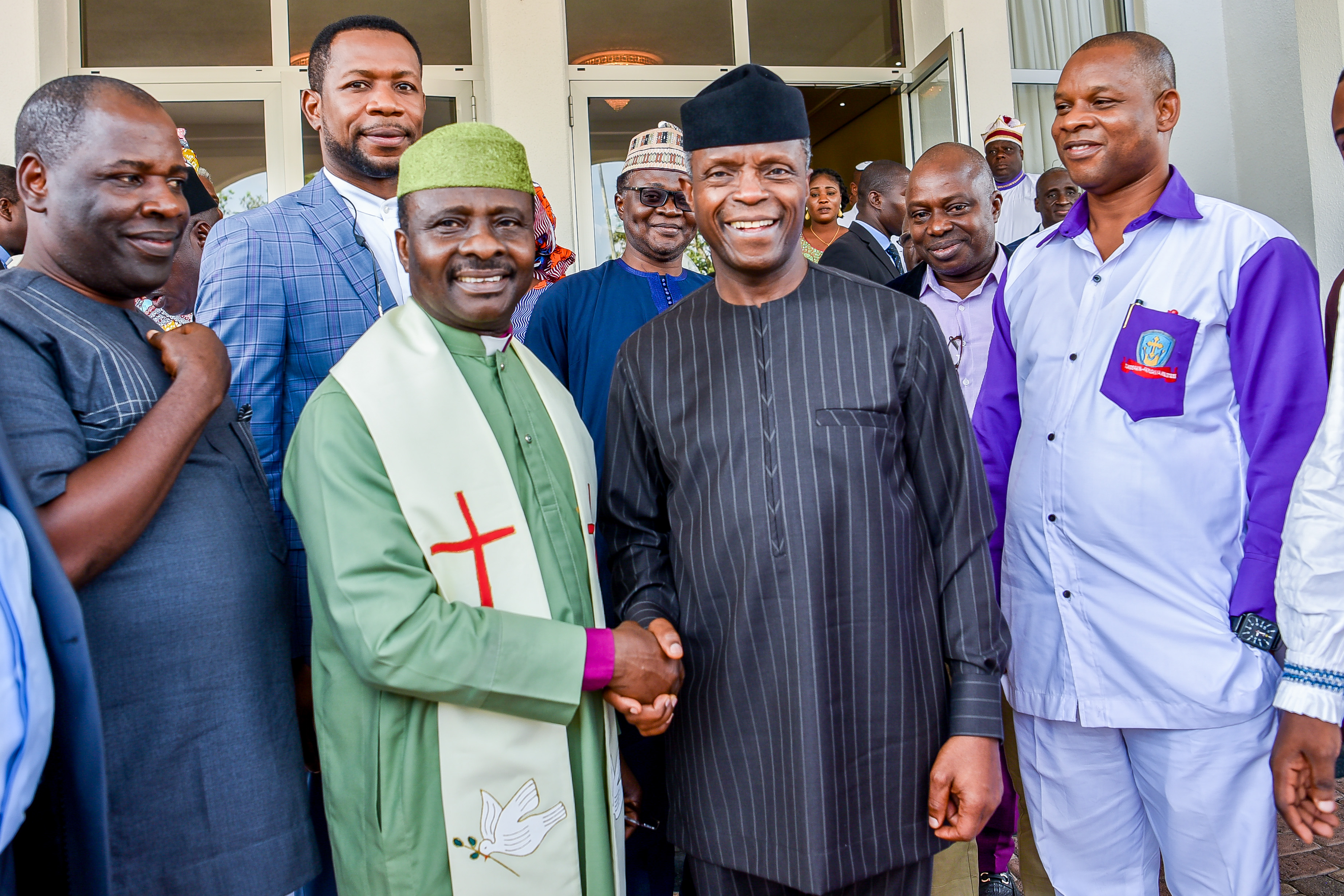 VP Osinbajo Receives Delegation From Christian Association Of Nigeria On 27/09/2019