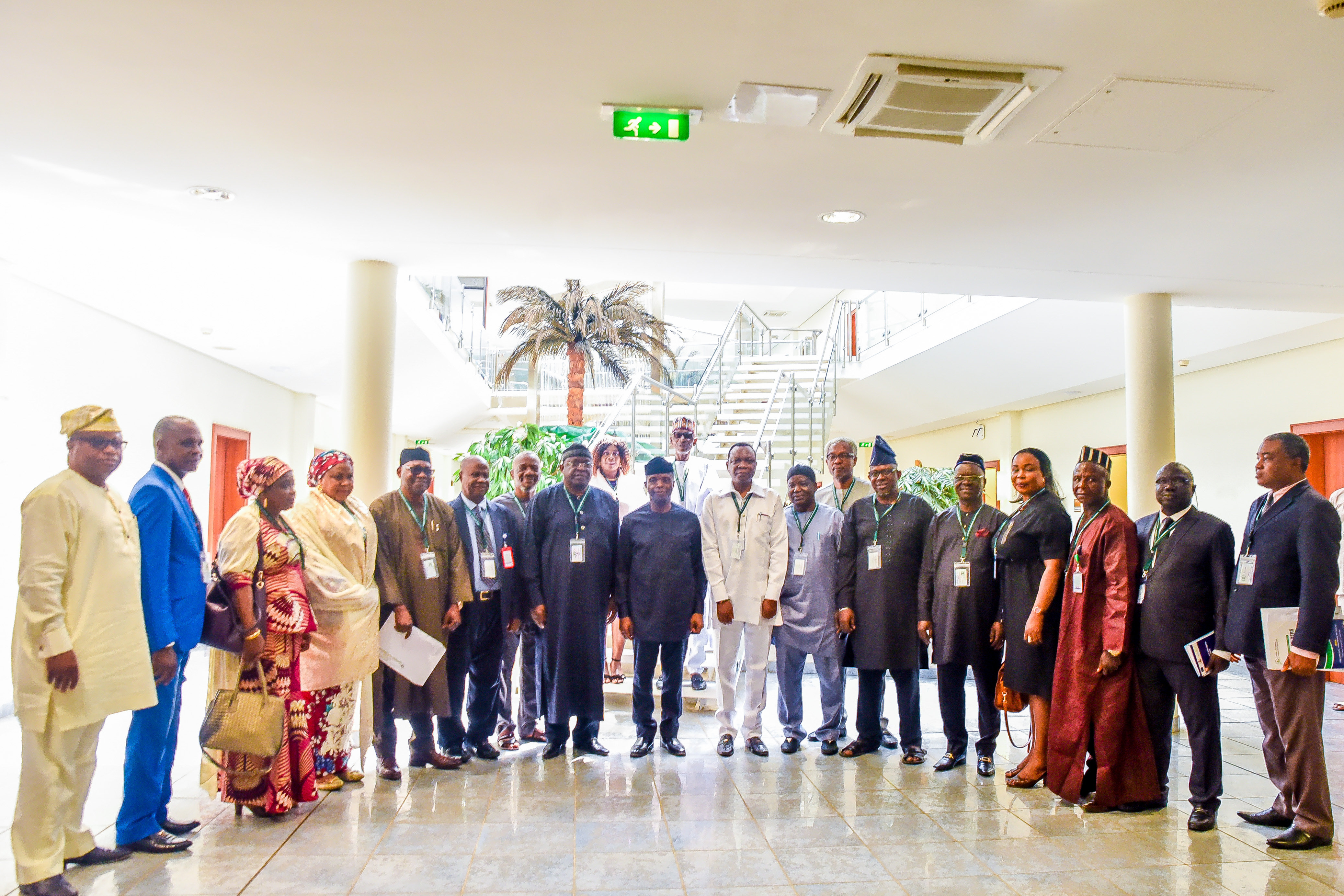 VP Osinbajo Receives Members Of The Public Complaints Commission On 24/09/2019