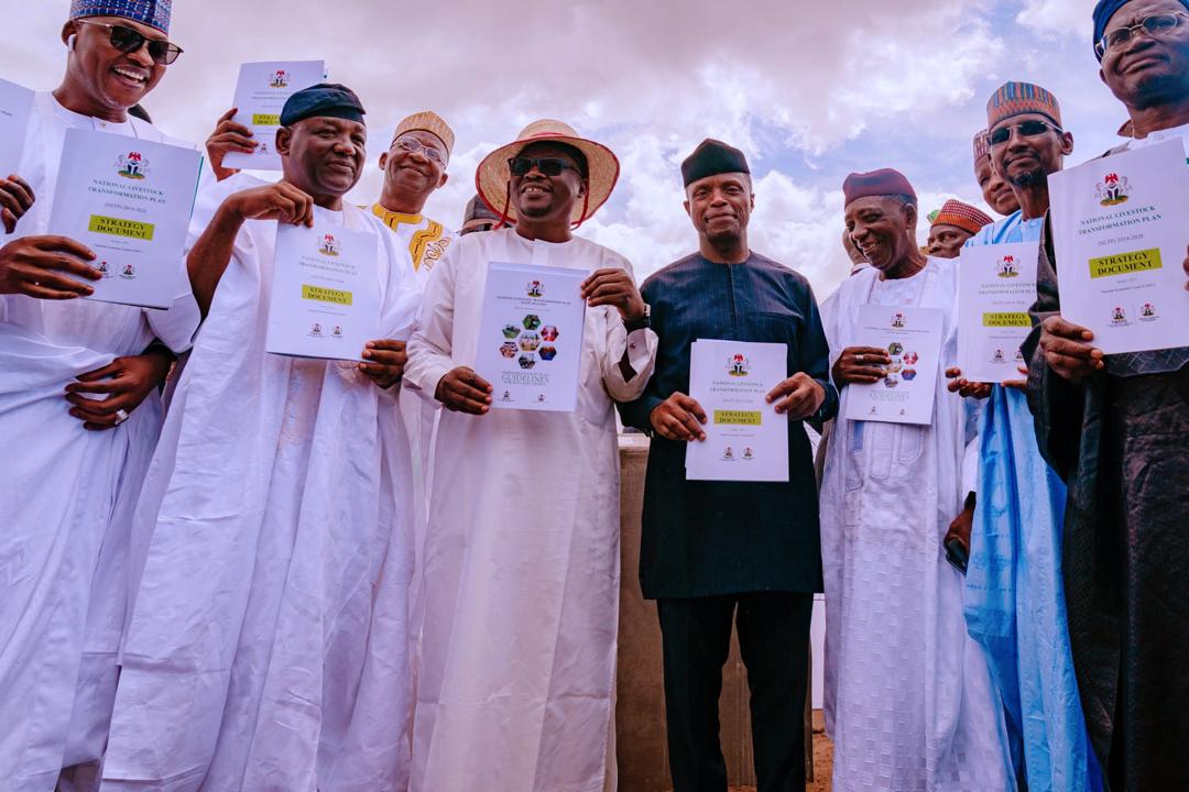 VP Osinbajo In Adamawa For Unveiling Of National Livestock Transformation Plan & Family Chat Visit On 10/09/2019