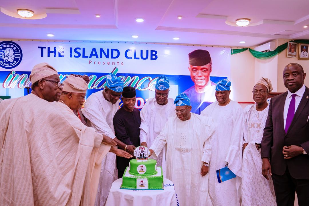 VP Osinbajo Delivers Lecture At Lagos Island Club Independence Day Lecture On 04/10/2019