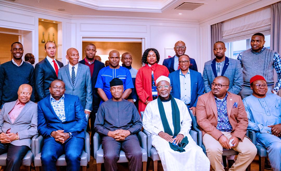 VP Osinbajo Meets With The Nigerian Community In Norway On 08/10/2019
