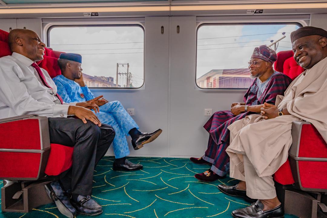 VP Osinbajo Attends Ground-breaking Ceremony Of Wagon Rail Assembly Plant On 09/11/2019
