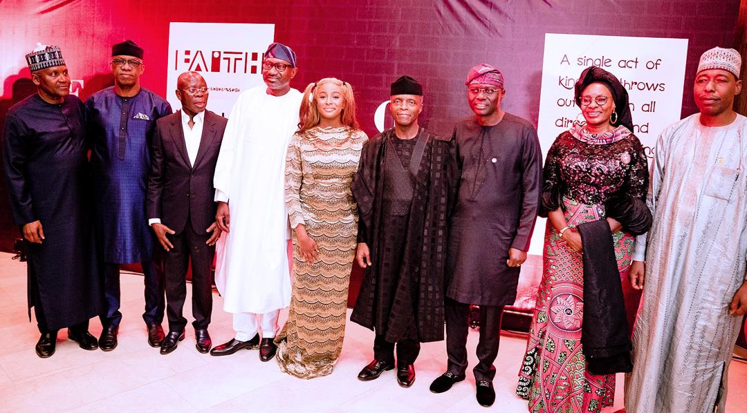 VP Osinbajo Attends Cuppy Gold Gala In Support Of Save The Children’s Work On 10/11/2019