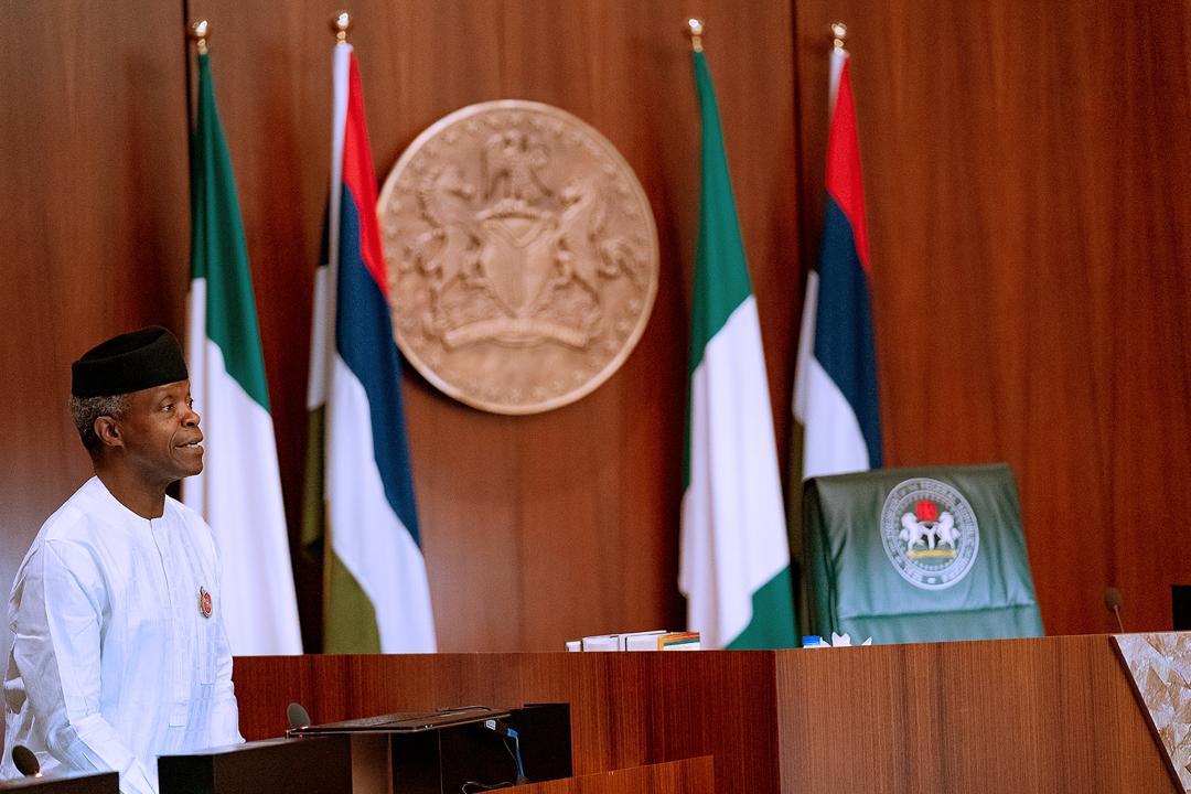 VP Osinbajo Presides Over National Economic Council Meeting On 21/11/2019