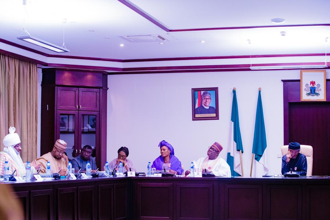 VP Osinbajo Presides Over National Council On Nutrition Meeting On 16/12/2019