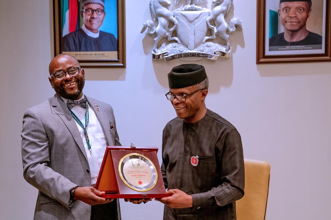 VP Osinbajo Meets With Representatives Of Rethinking Business Conduct & Practices Group On 10/12/2019