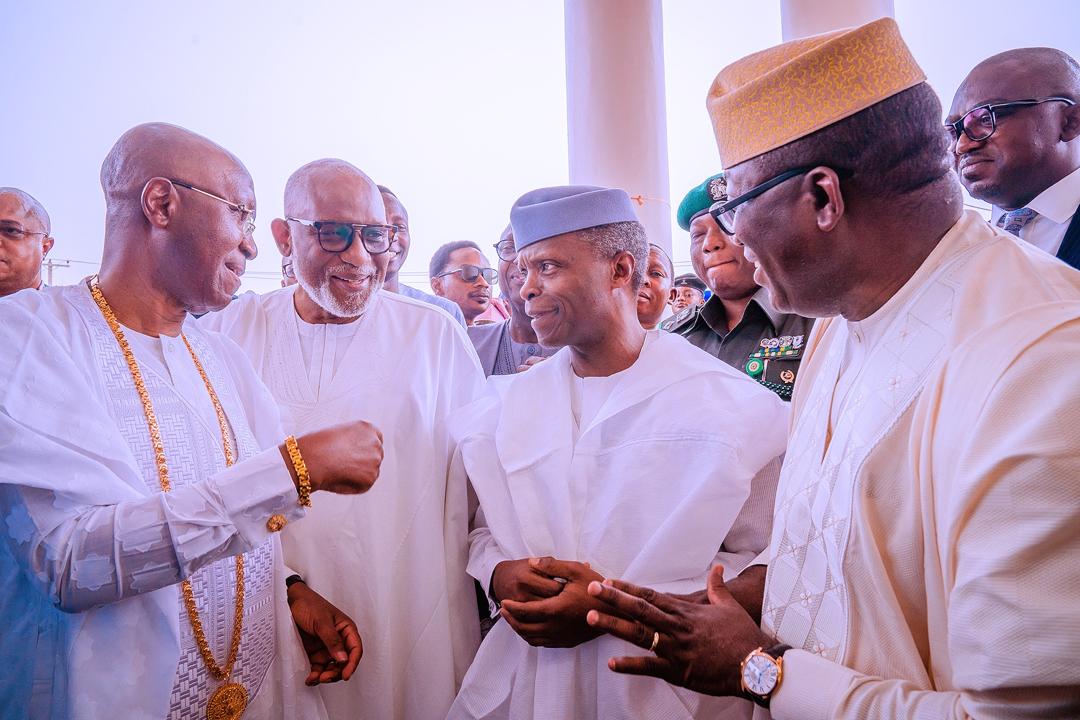 VP Osinbajo Attends Dedication Of The Ultra Modern Anglican Church Donated By Chief & Mrs Wole Olanipekun, SAN, On 28/02/2020