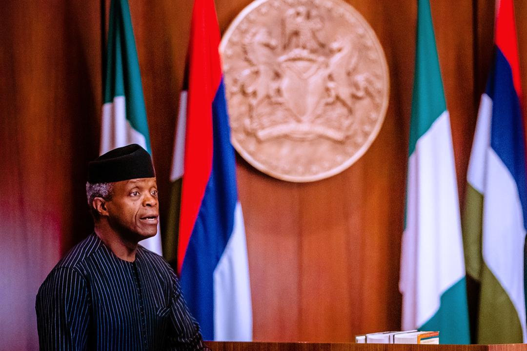 VP Osinbajo Presides Over National Economic Council Meeting On 27/02/2020