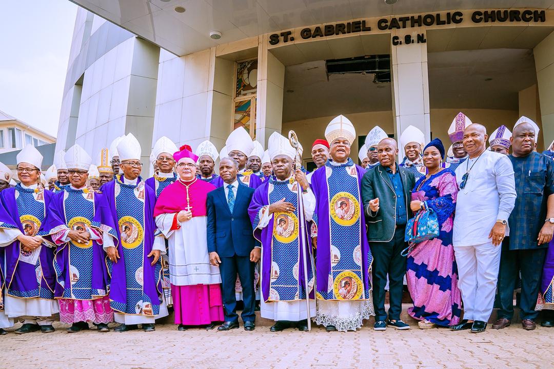 VP Osinbajo Attends The Catholic Bishops Conference Of Nigeria’s 1st Plenary Session For 2020 On 01/03/2020