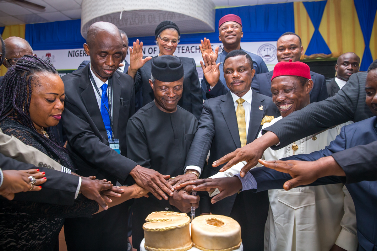 Ag President Osinbajo Attends 50th Anniversary Of National Association Of Law Teachers In Anambra On 12/06/2017