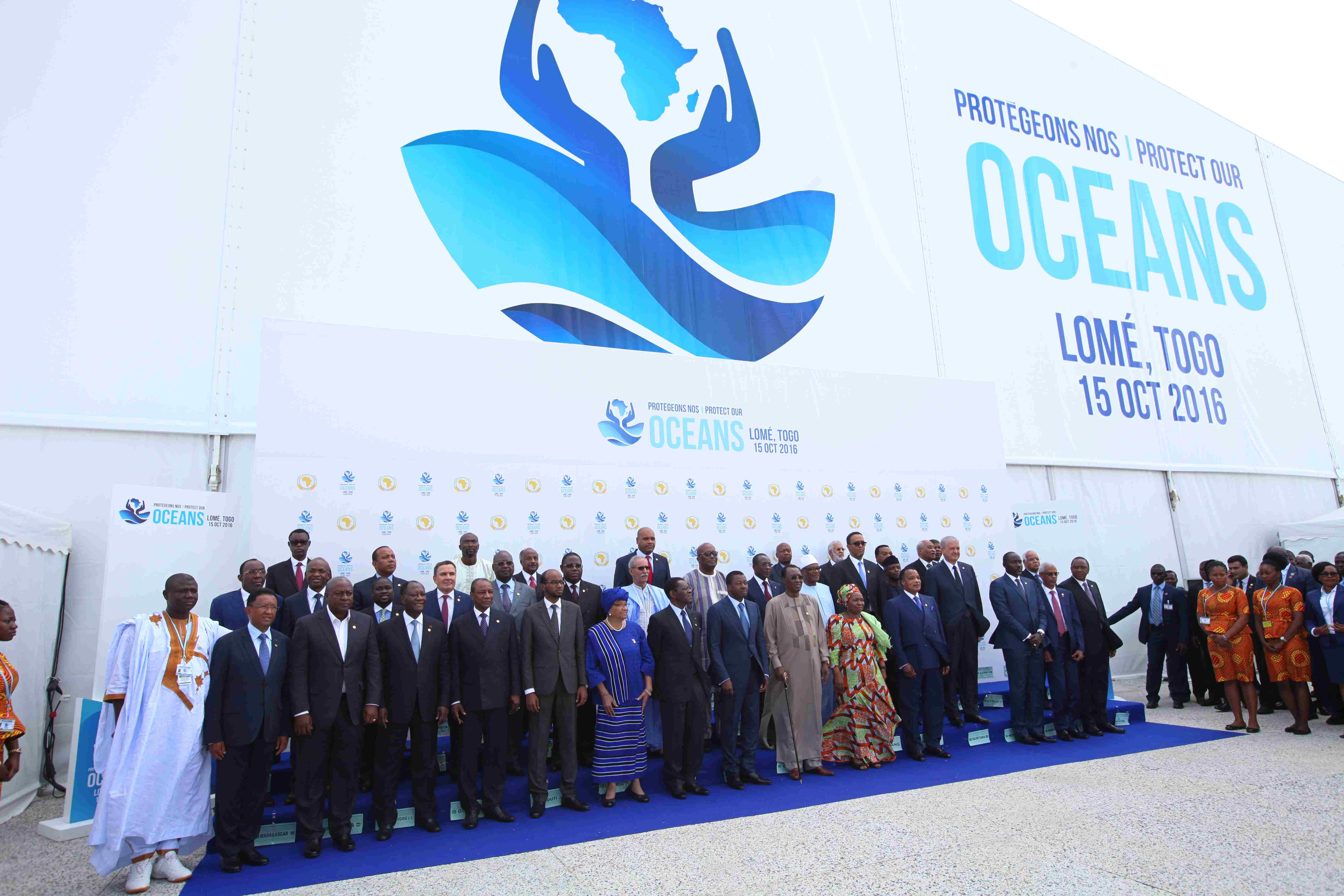 VP Osinbajo Represents President Buhari at the African Union Summit on Maritime Security Lome, Togo On 15/10/2016