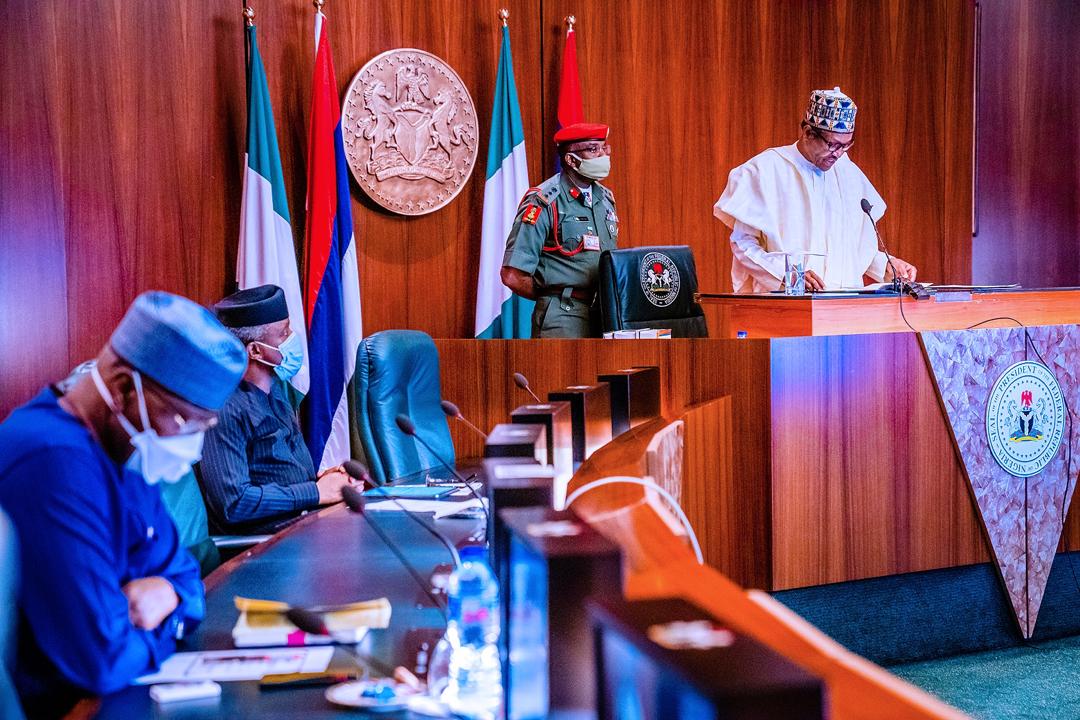 President Buhari, VP Osinbajo, National Assembly Leaders & Members Of Cabinet Participate In Virtual Flag-off Ceremony Of The Construction Of The 614km Ajaokuta-Kaduna-Kano (AKK) Gas Pipeline Project On 30/06/2020