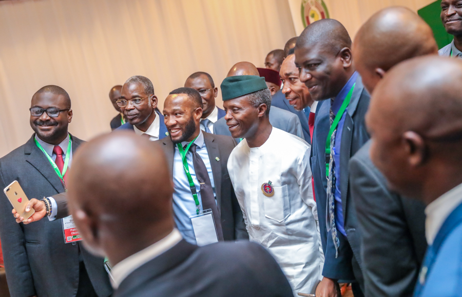 VP Osinbajo declares open the 18th Committee Meeting of the Inter-Governmental Action Group Against Money Laundering in West Africa, Abuja On 18/11/2017
