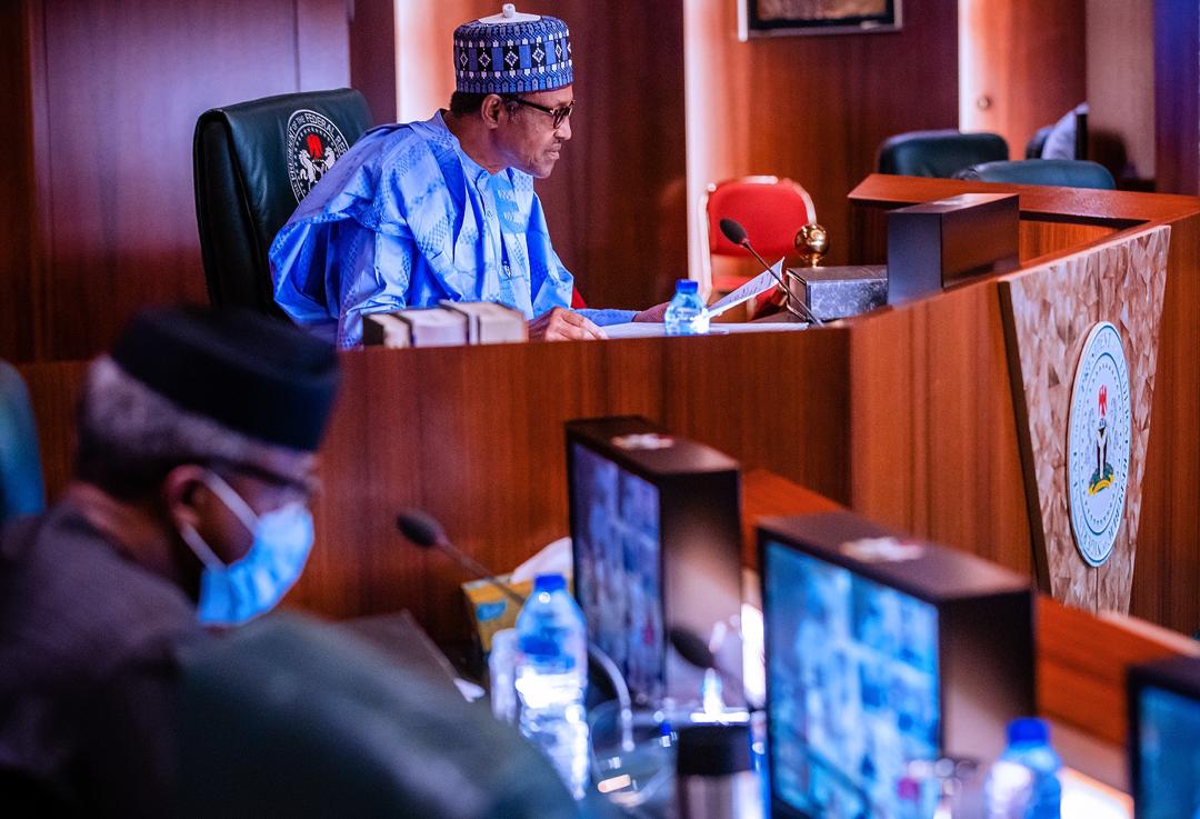 President Buhari Presides Over Virtual Federal Executive Council Meeting On 24/06/2020