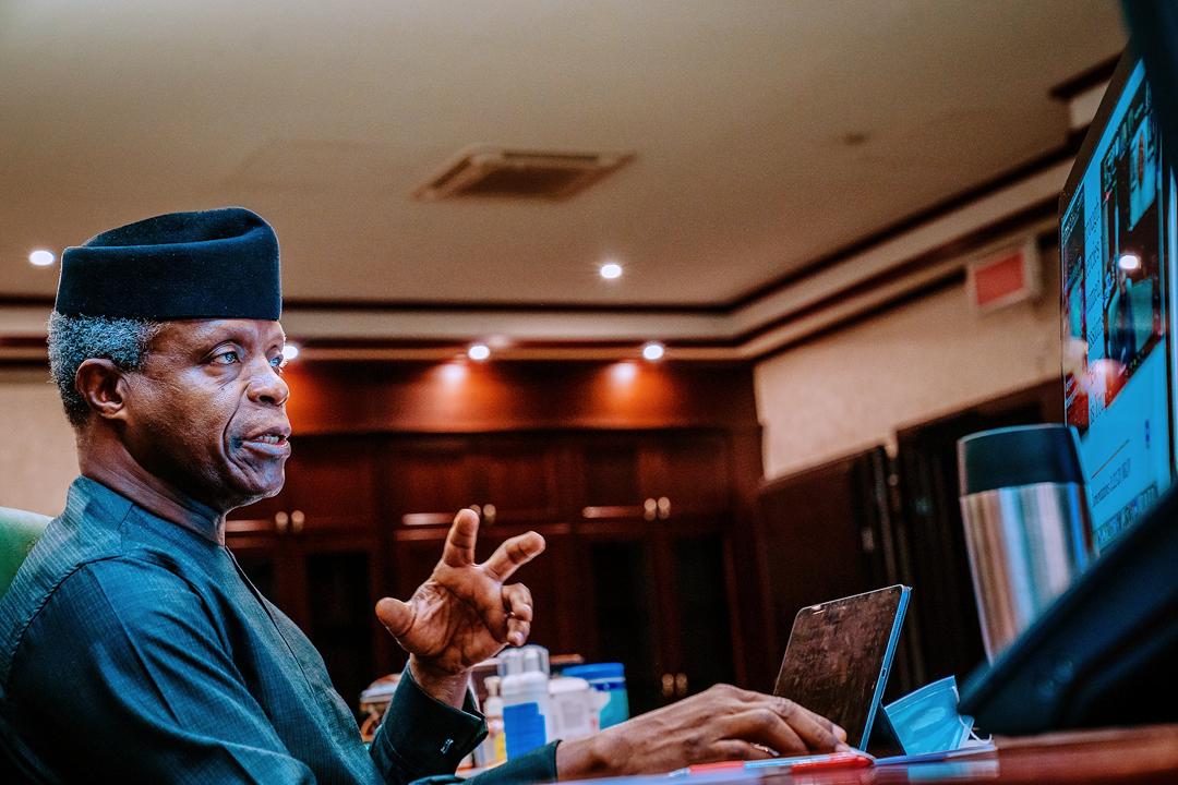 VP Osinbajo Delivers Keynote Address At 20th Anniversary Africa Regional Webinar Of ICPC, Themed; Combating Corruption & Illicit Financial Flows; New Measures & Strategies On 14/07/2020