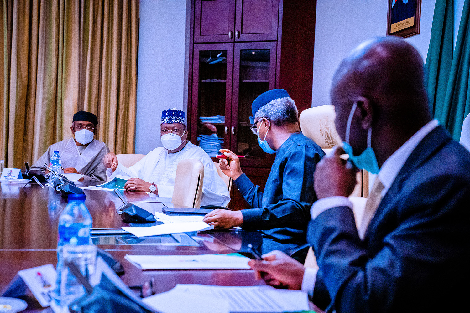 VP Osinbajo Meets With National Assembly Leaders Regarding Power Sector on 02/07/2020