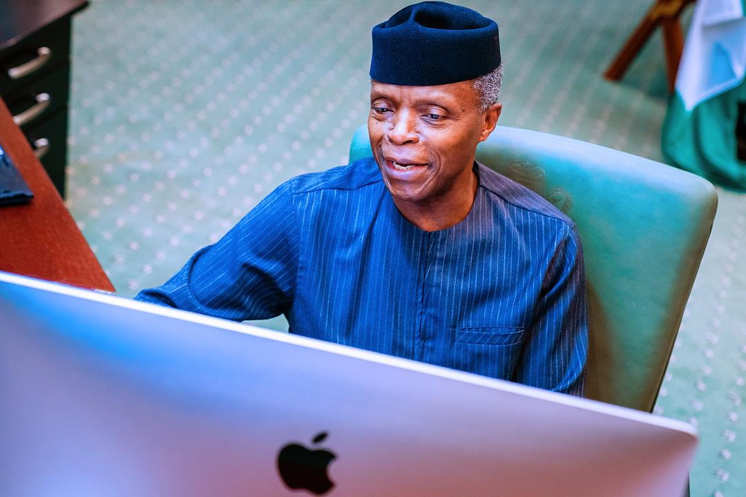VP Osinbajo Delivers Lecture At Law Pavilion’s Legal & Technology Virtual Gathering Themed; A New Paradigm In Justice Delivery On 13/08/2020