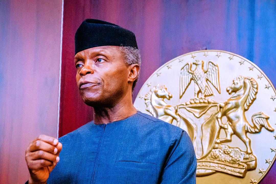 VP Osinbajo Attends Virtual Launch Of MSME Shared Facility In Lagos On 18/09/2020