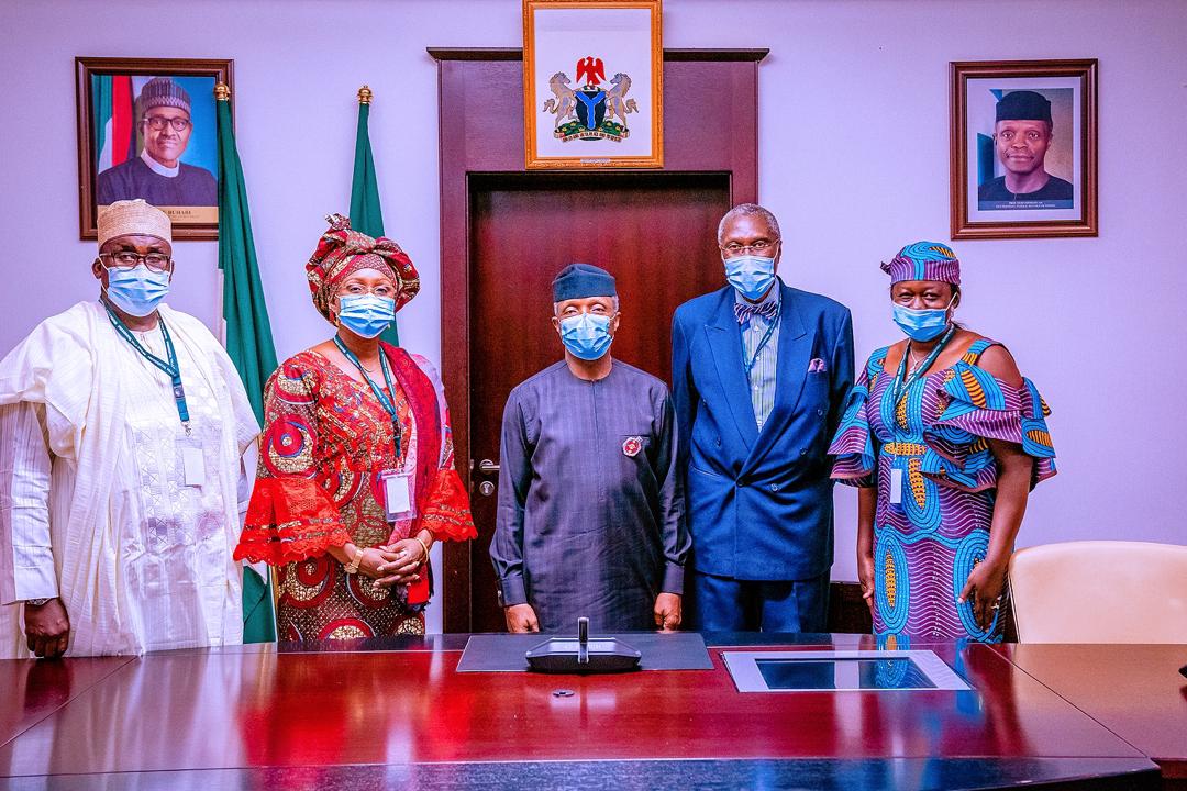 VP Osinbajo Receives Delegation From Centre Of Humanitarian Dialogue On 17/11/2020