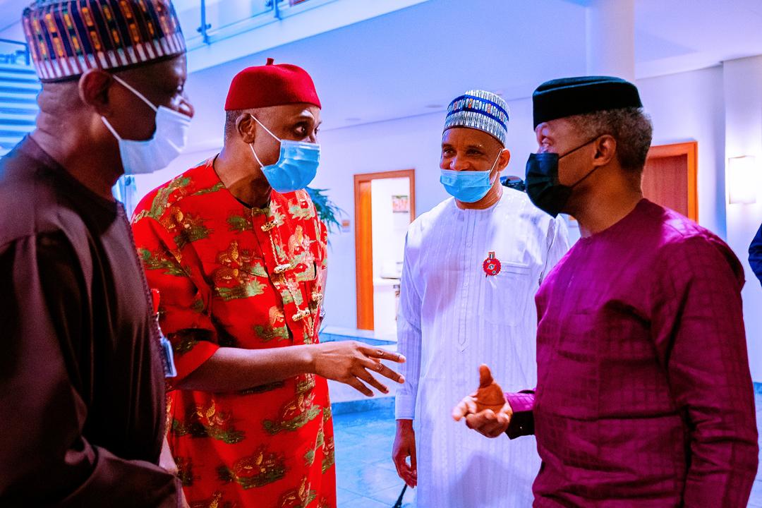 VP Osinbajo Attends Launch Of Process Manual On Port Operations On 09/12/2020