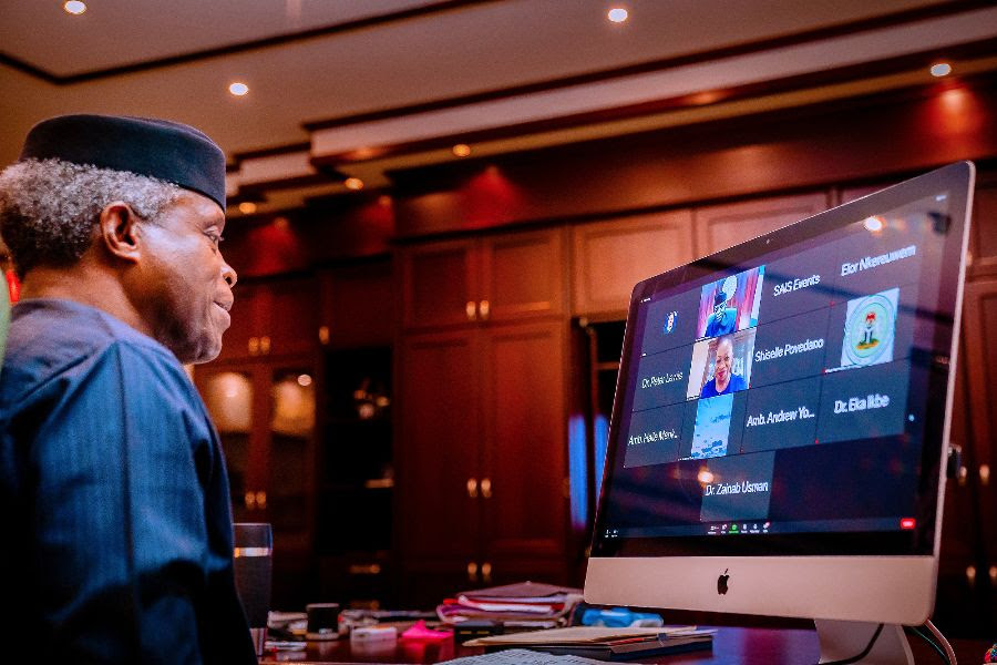 Osinbajo To US:  Support Just Transition To Net – Zero Emissions, Global Access To COVID-19 Vaccine