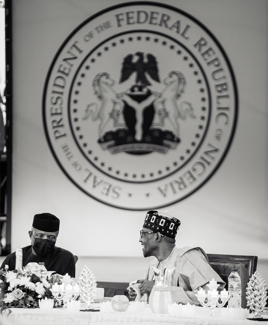 Presidential Dinner With National Assembly Members Hosted By President Buhari On 13/07/2021