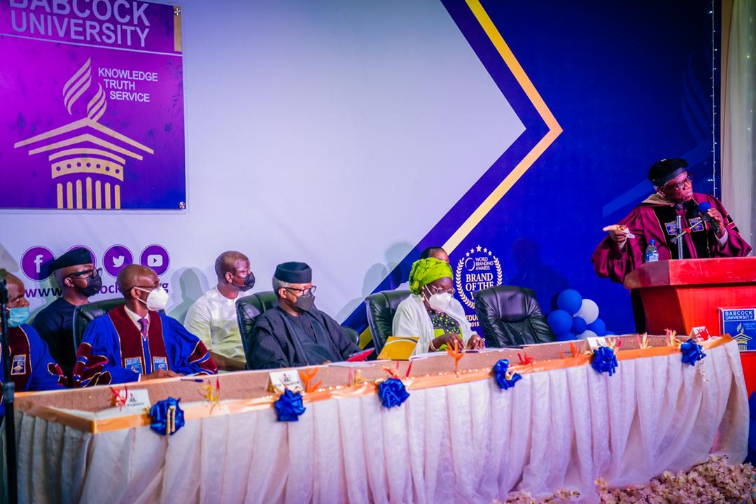Support For MSMEs Will Continue, Osinbajo Assures After Inaugural Lecture At Babcock University