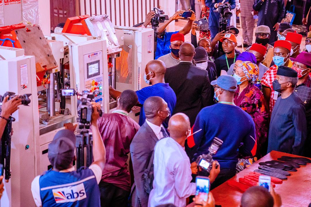 In Keeping Buhari’s Promises To Southeast, Osinbajo Commissions Shared Facility For MSMEs, New Power Station In Anambra