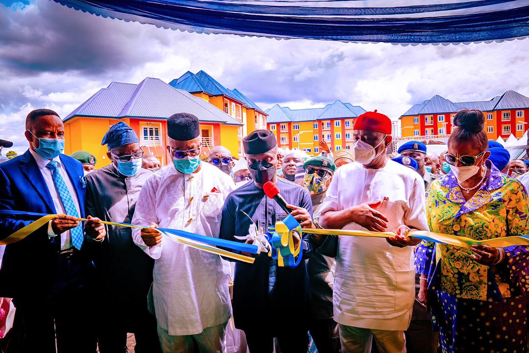 Commissioning Of The Nigerian Police Special Protection Unit Residential Quarters Built By NDDC In Rivers State On 28/09/2021