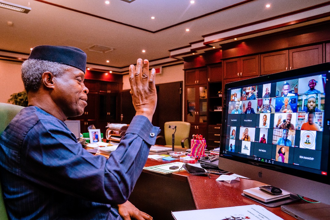 Osinbajo Woos Young Nigerians, “Our Best Minds”: Join Politics To Make The Difference