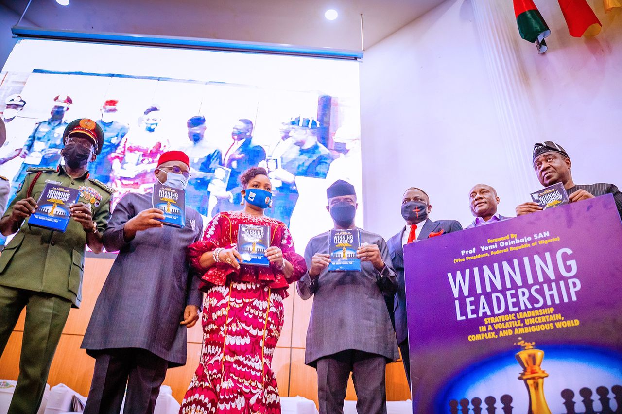 Strategic Leadership Helped Nigeria Tackle COVID-19 Pandemic – Osinbajo Says At Retired General’s Book Presentation