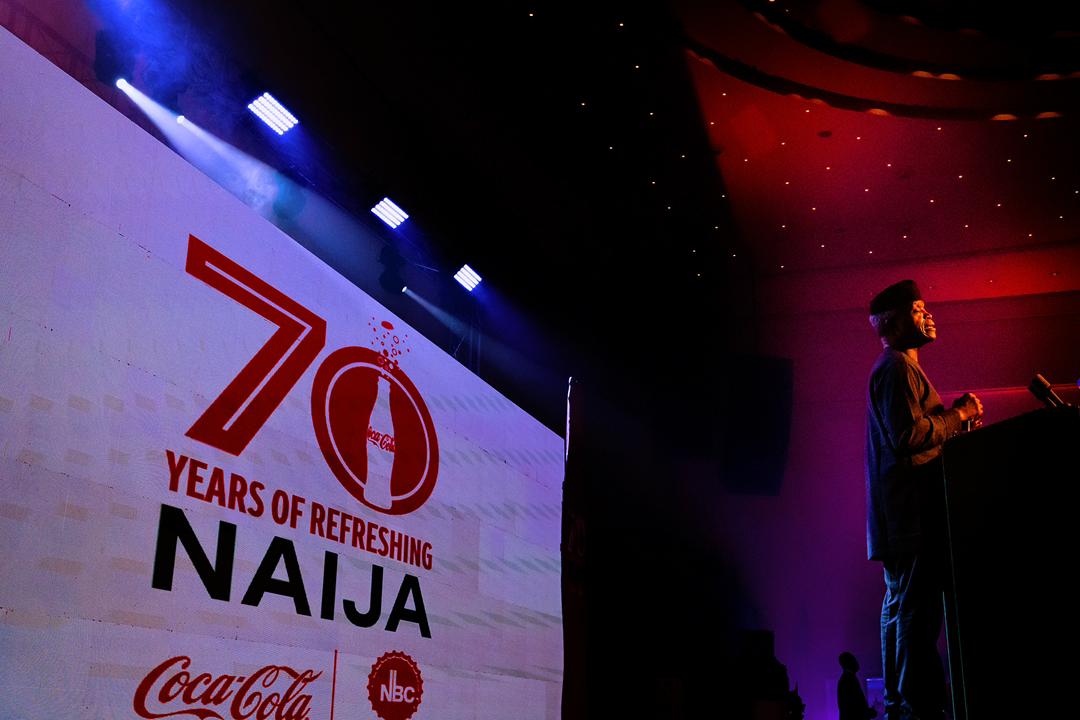 VP Osinbajo Is Special Guest Of Honour At Coca-Cola’s 70th Year Anniversary Gala On 22/11/2021