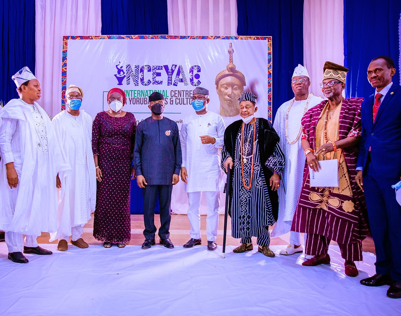 VP Osinbajo Attends The Presentation And Launch Of Yoruba World Centre In Ibadan, Oyo State On 23/11/2021
