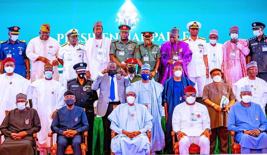 Presidential Parley With Participants Of Senior Executive Course 43 (2021) Of The National Institute Of Policy & Strategic Studies (NIPSS ) On 18/11/2021