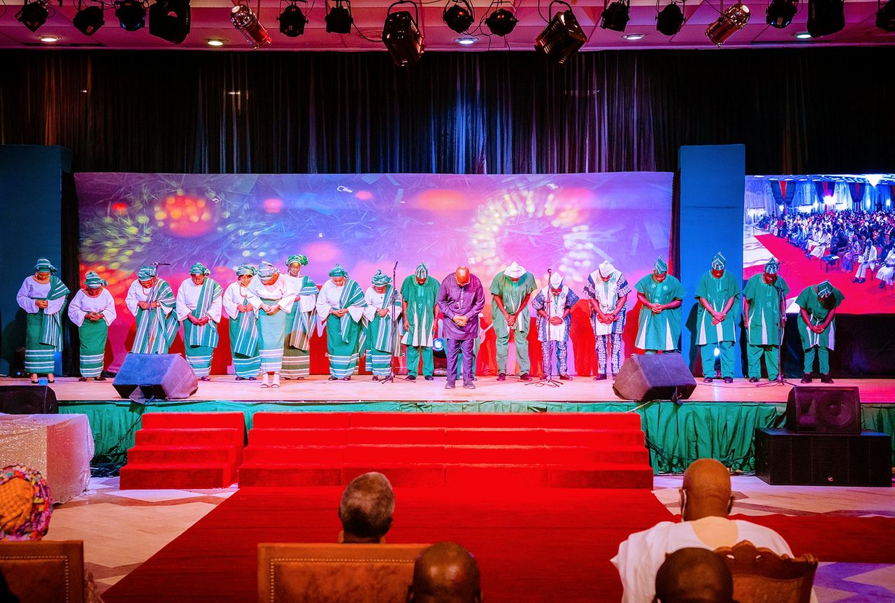 VP Hosts Annual Christmas Praise Concert As Pastor Kumuyi Preaches Peace To The Nation