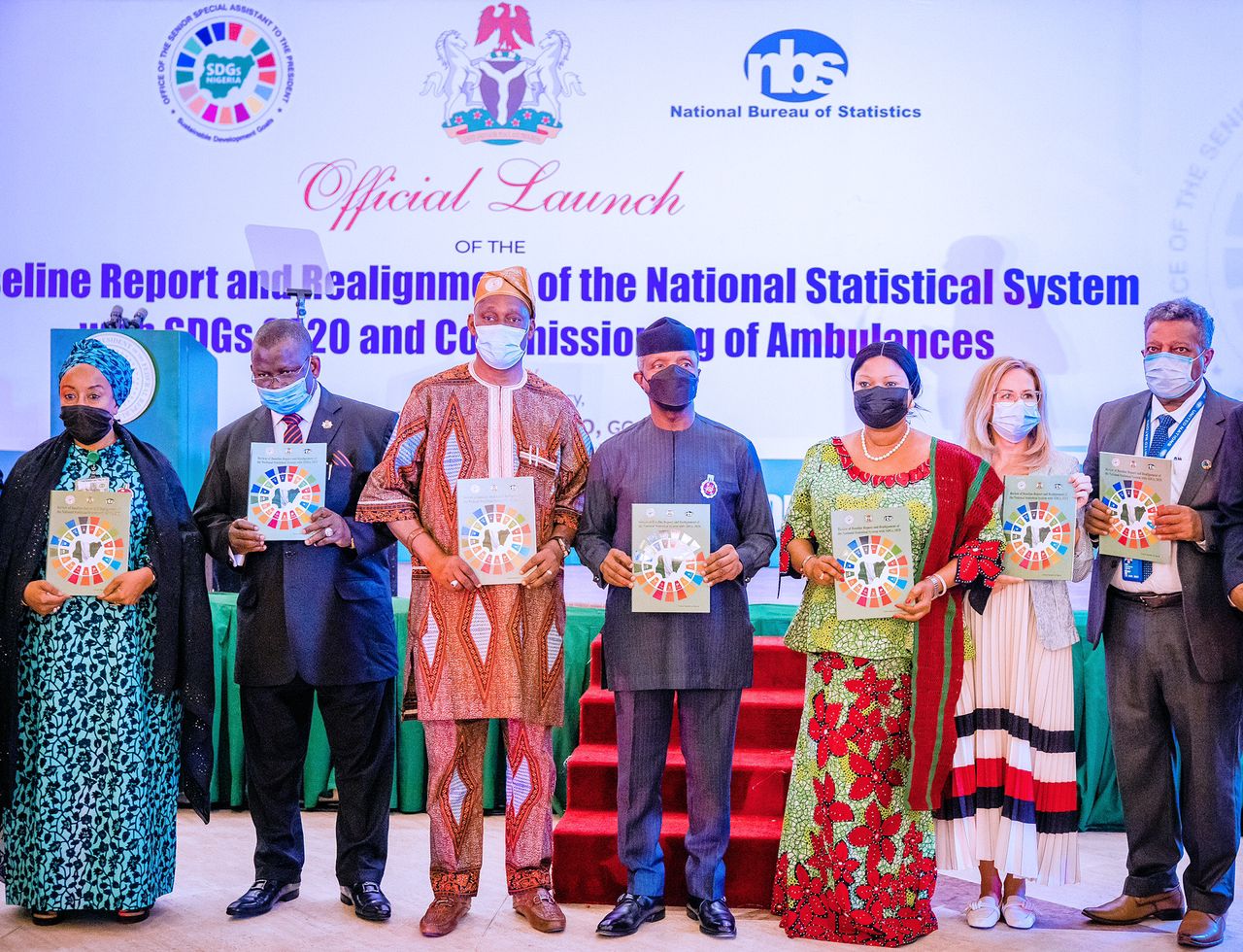 Official Launch Of The Baseline Report & Realignment Of The National Statistical System With SDGs 2020 & Commissioning Of Ambulances On 21/12/2021