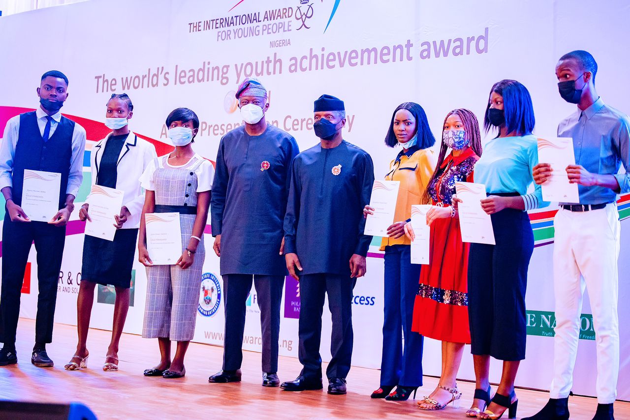 Osinbajo Celebrates Young Nigerians Achievers, Says Youths are Nigeria’s Most Valuable Assets