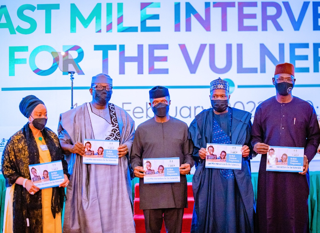 VP Osinbajo Attends The Summit Of At Risk Children Programme, ARC-P On 10/02/2022