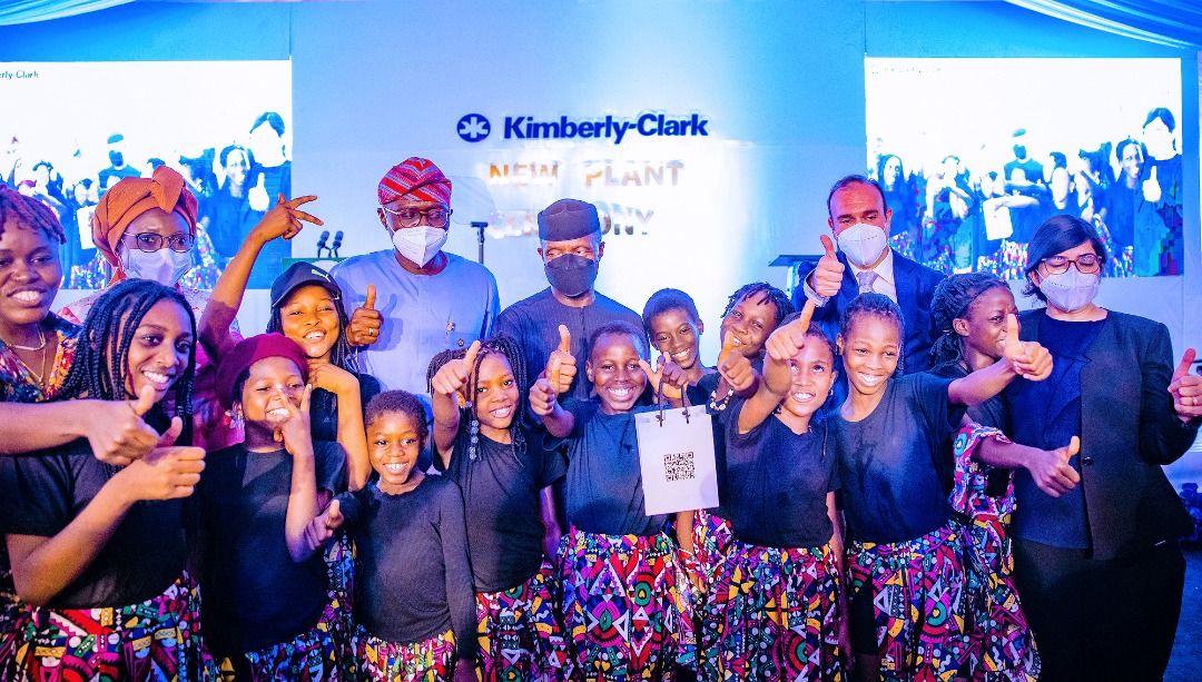 Commissioning Of Kimberly-Clark Huggies Diaper Manufacturing Plant In Ikorodu, Lagos State On 25/02/2022