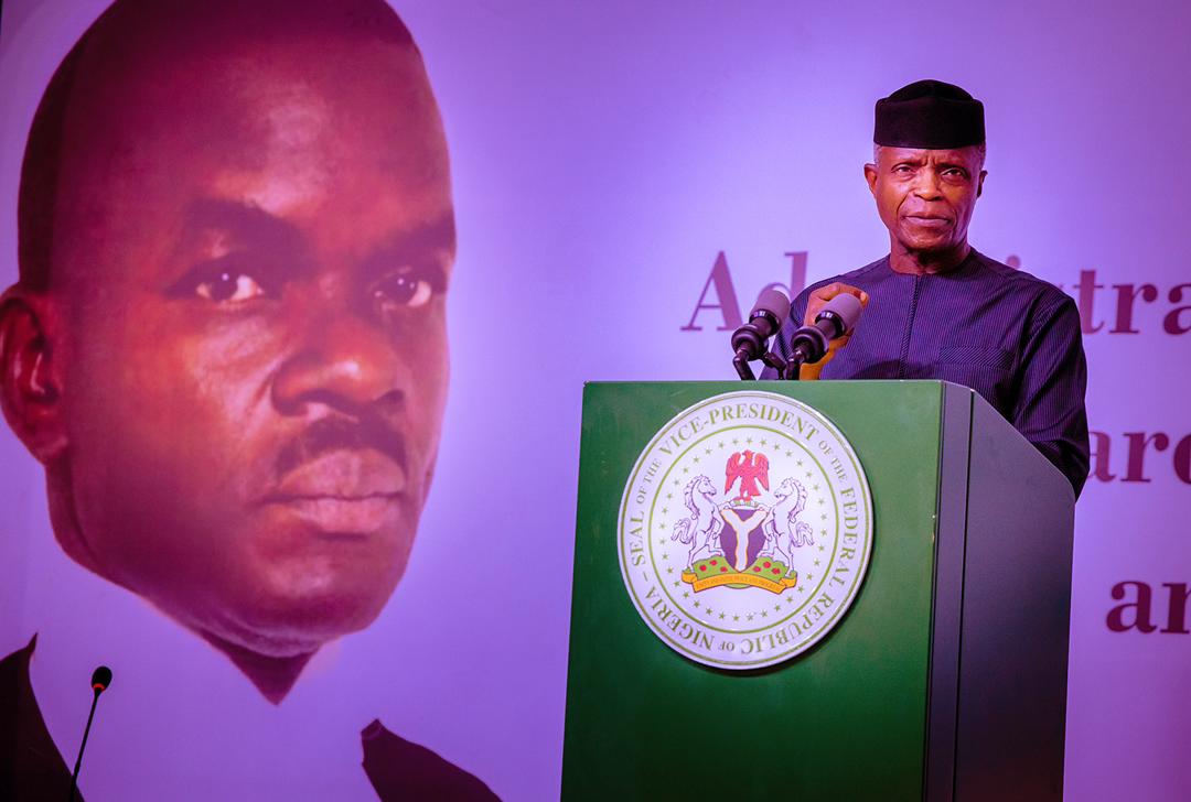 Reform Work In Progress, Expect Real Justice System Changes, Osinbajo Assures