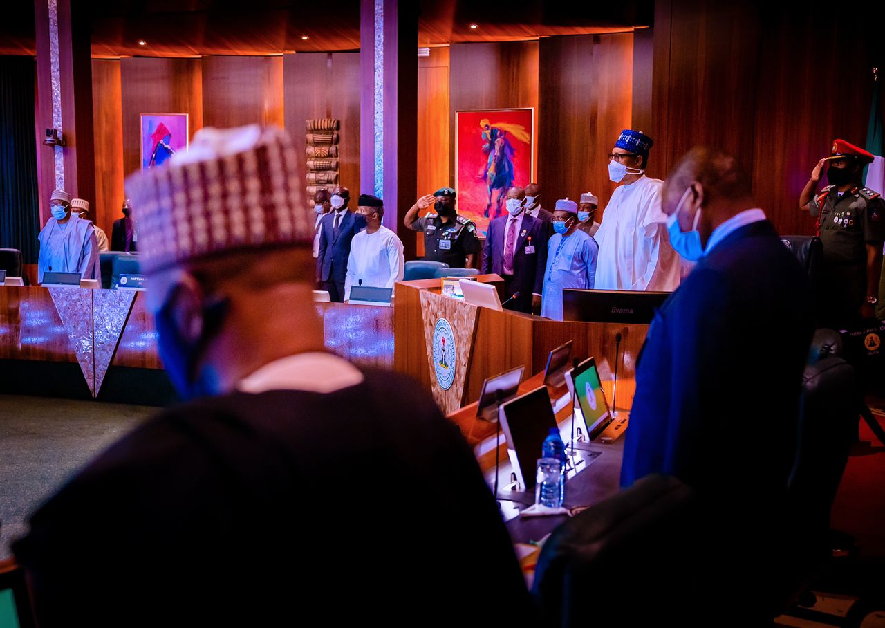 President Buhari Presides Over The Federal Executive Council Meeting On 23/03/2022